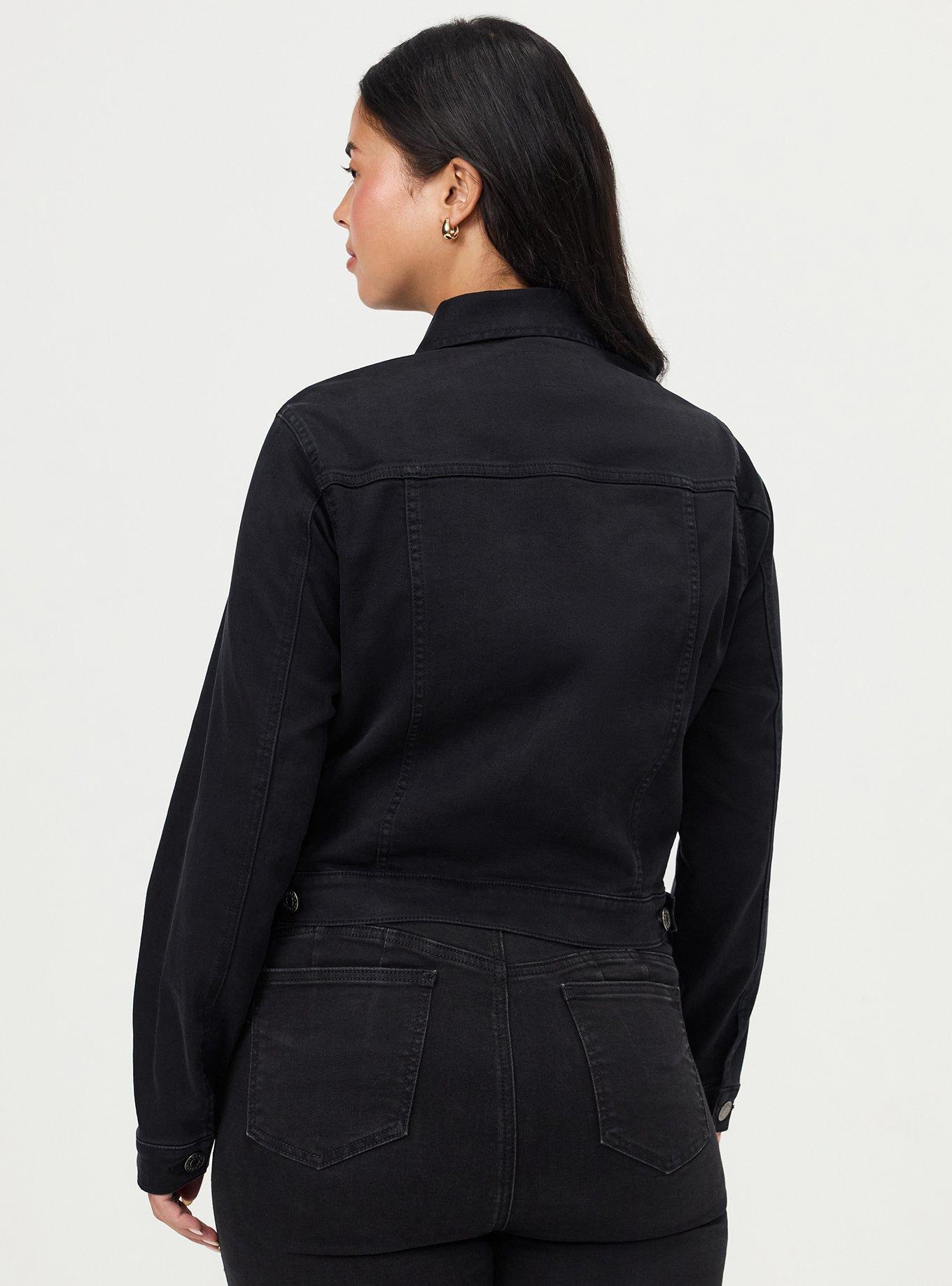 Modern Denim Trucker, WASHED BLACK, alternate