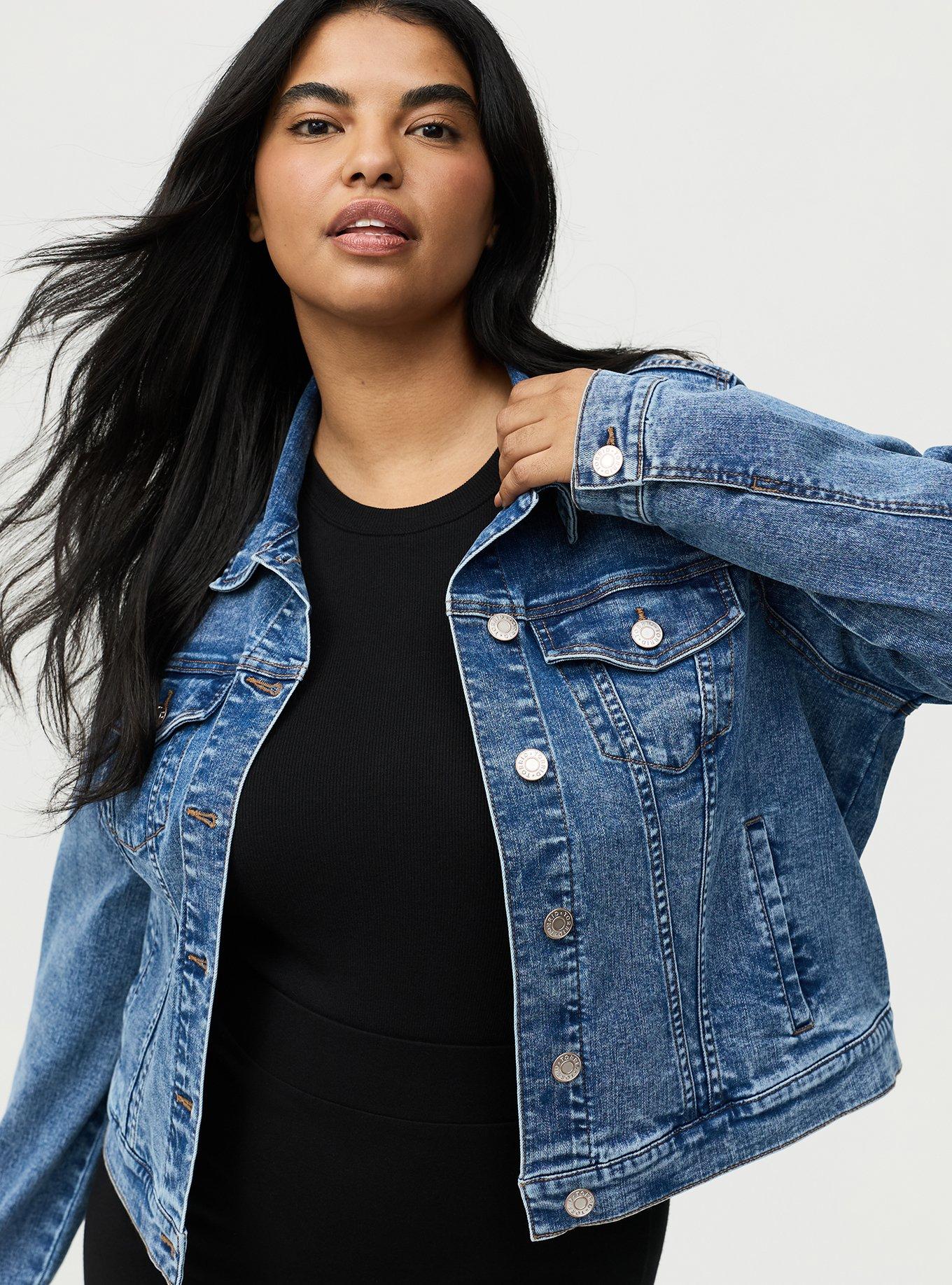 Modern Denim Trucker Jacket, TIMELESS ELIXIR, alternate