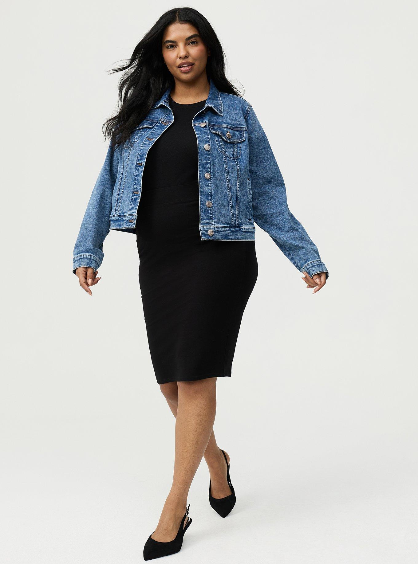 Modern Denim Trucker Jacket, TIMELESS ELIXIR, alternate