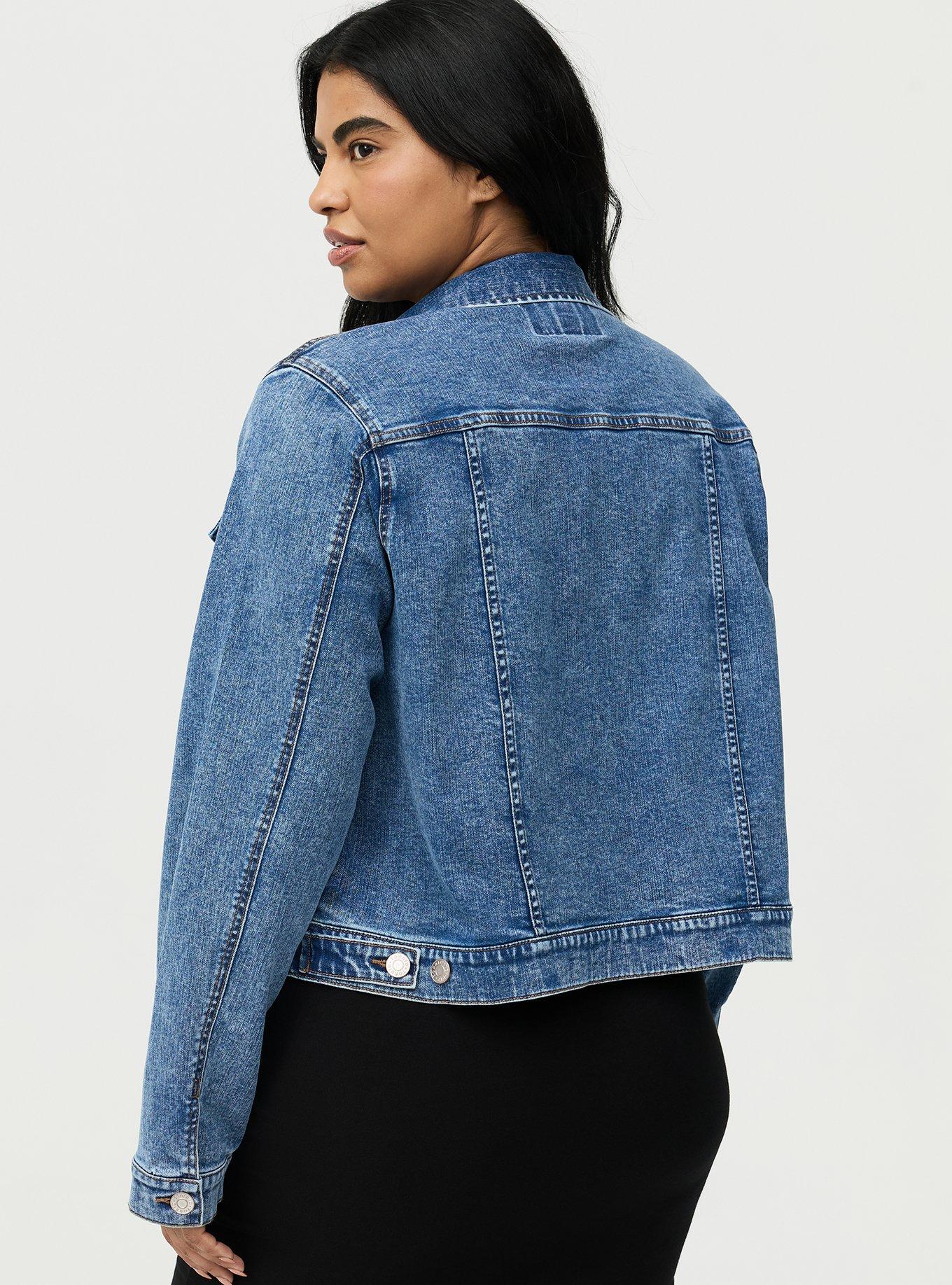 Modern Denim Trucker Jacket, TIMELESS ELIXIR, alternate