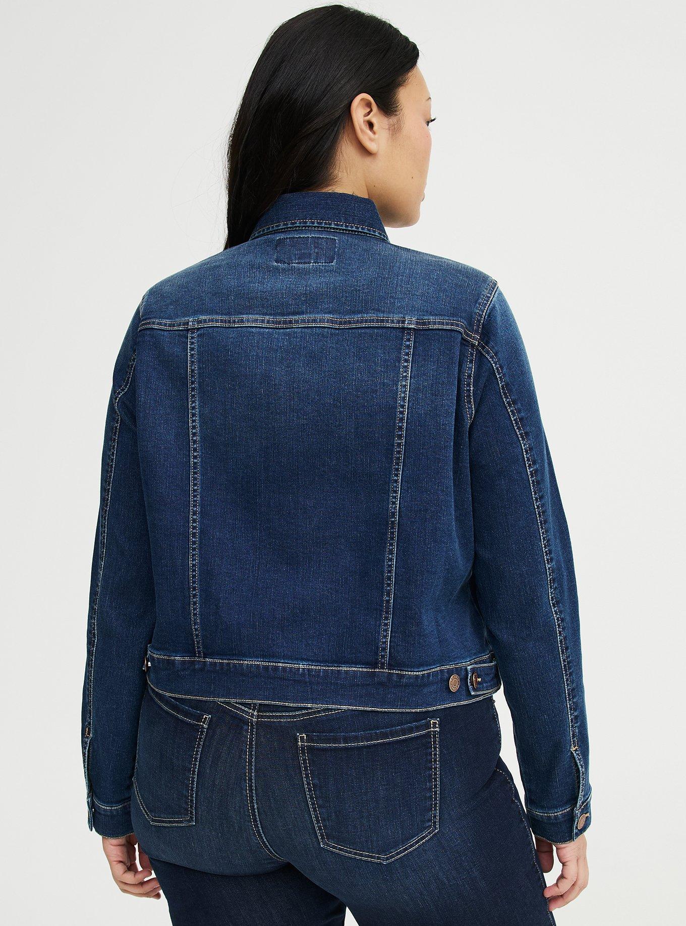 Modern Denim Trucker, MOONFLOWER, alternate