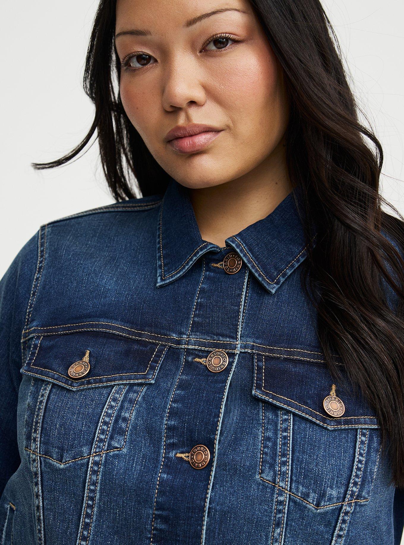 Modern Denim Trucker, MOONFLOWER, alternate