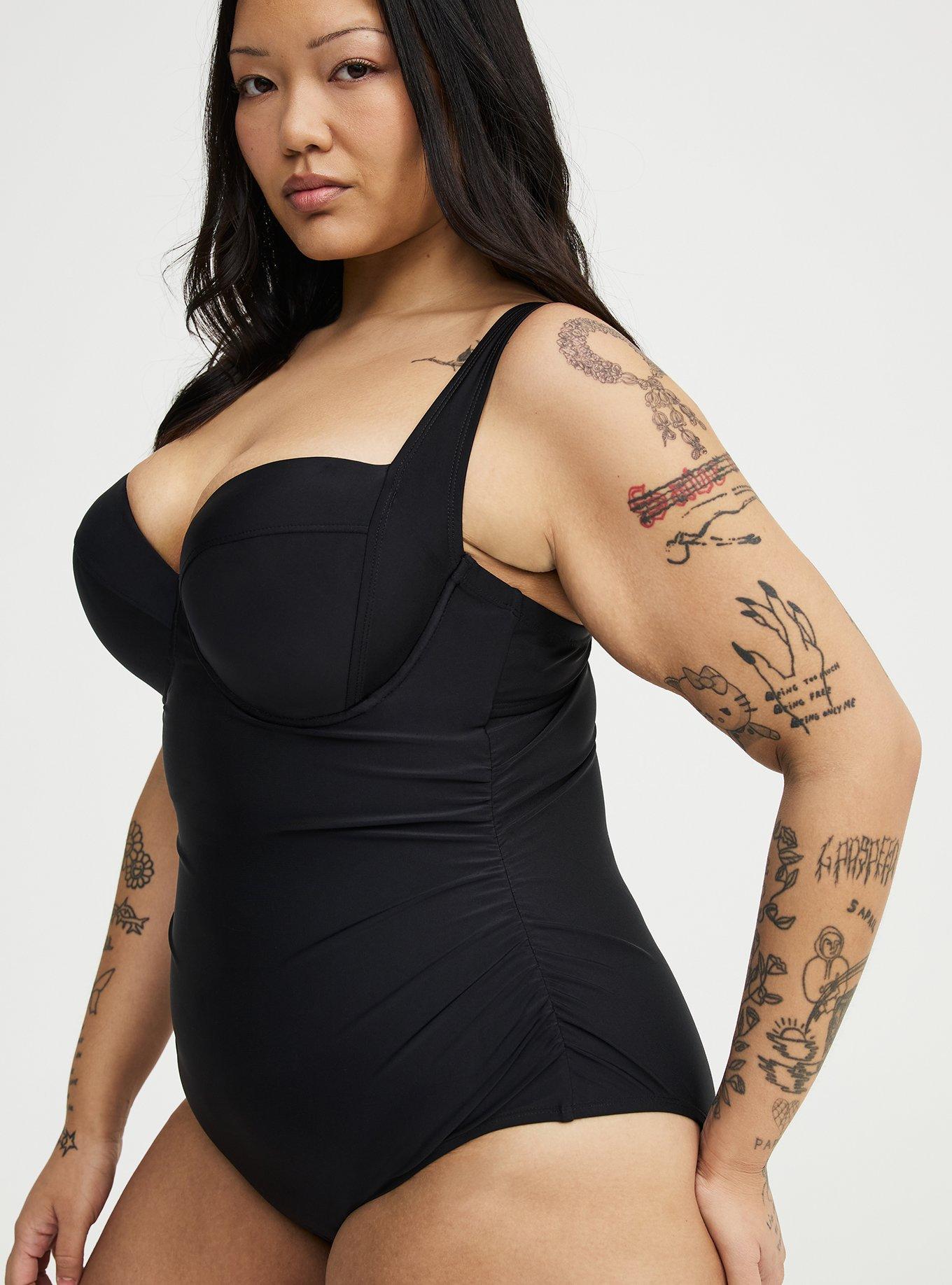 Slim Fix Push-Up Cheeky One Piece Swimsuit