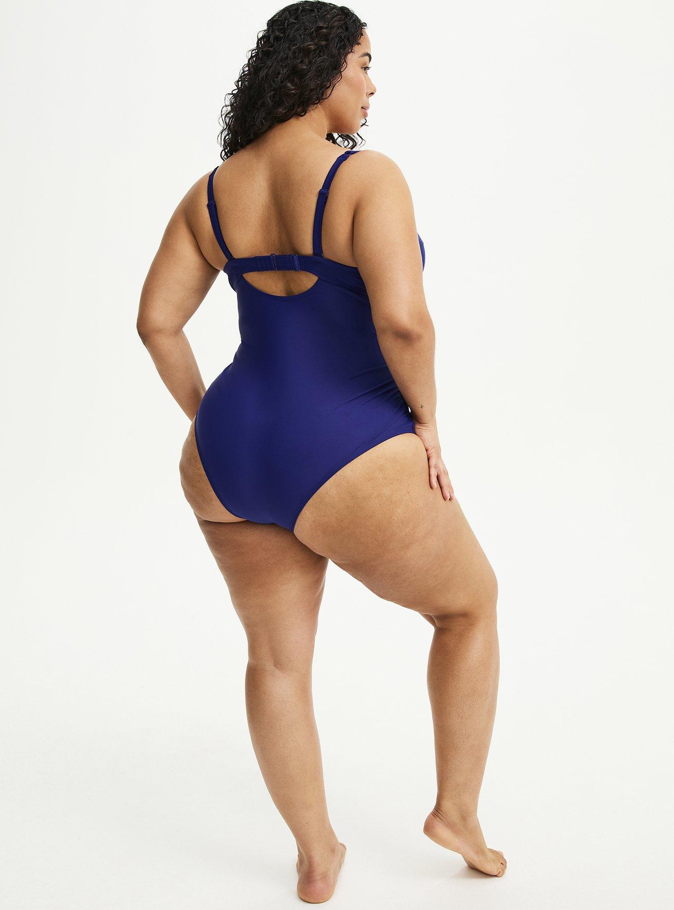 Slim Fix Push-Up Cheeky One Piece Swimsuit, INDIGO GO SWIM, alternate