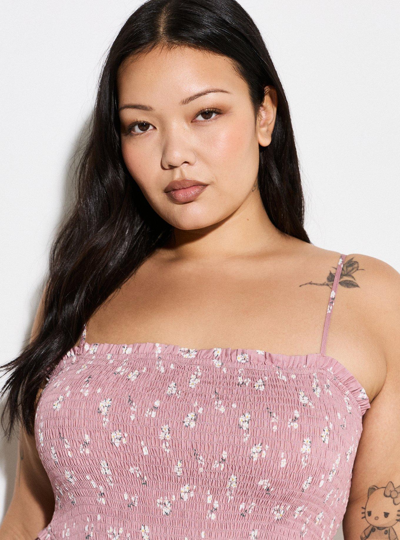 LoveSick Hanky Hem Midi Dress, DAISY CLUSTERS WOODROSE, alternate