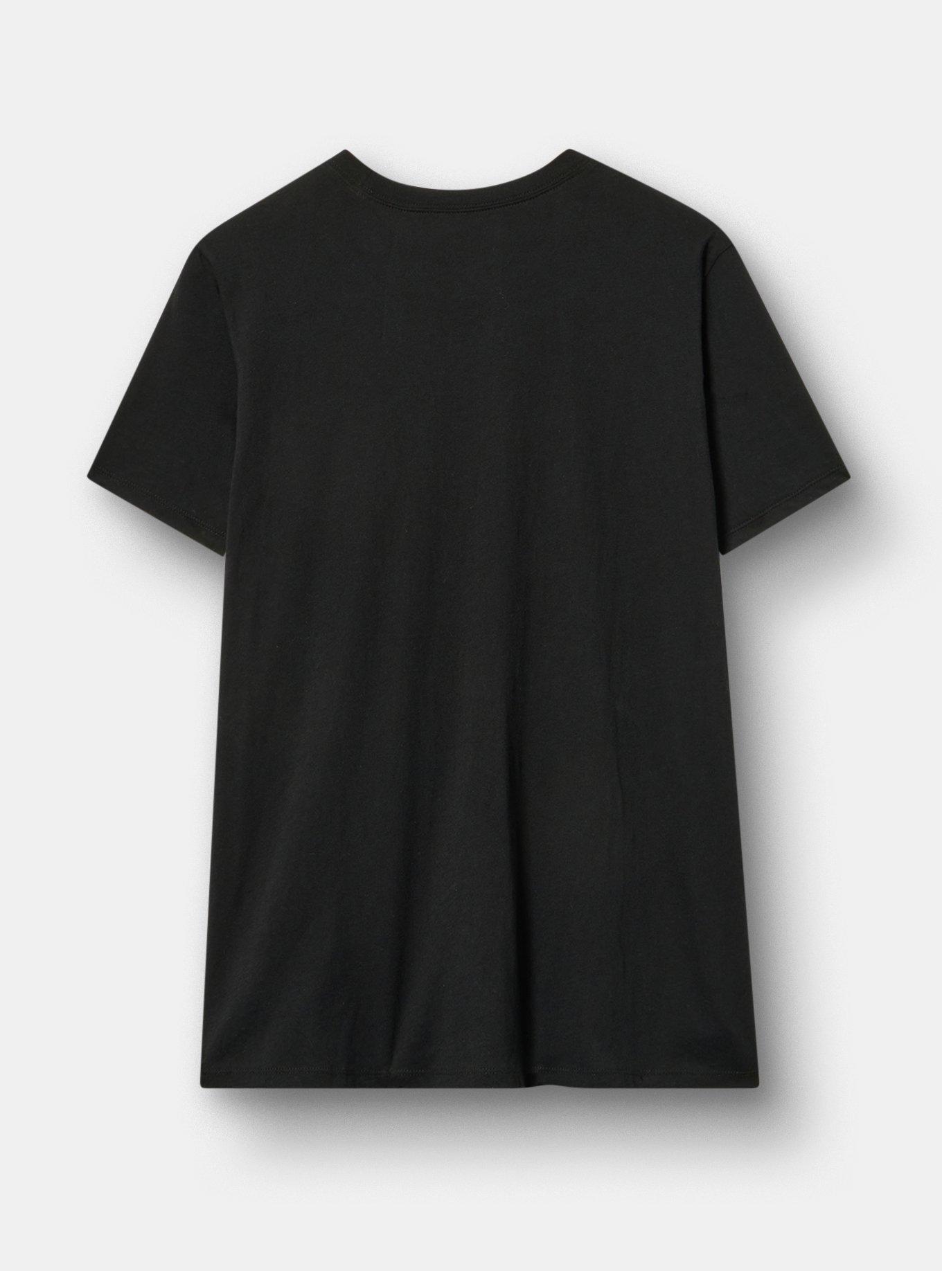 Wicked Classic Cotton Crew Tee, MAKE YOUR OWN MAGIC DEEP BLACK, alternate