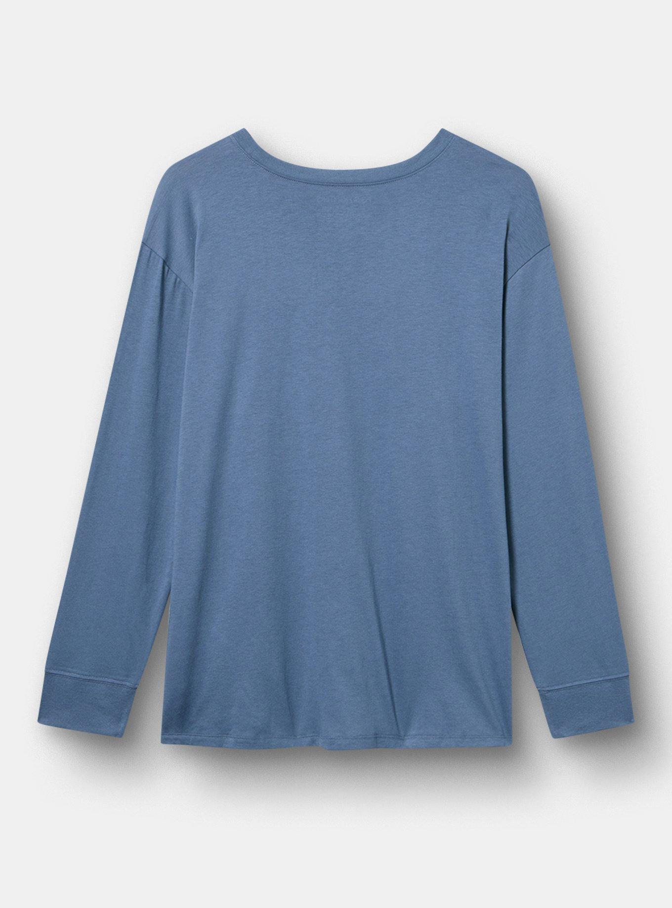 Foo Fighters Cotton Jersey Long Sleeve Tee, FOO FIGHTERS TIGER BLUE, alternate