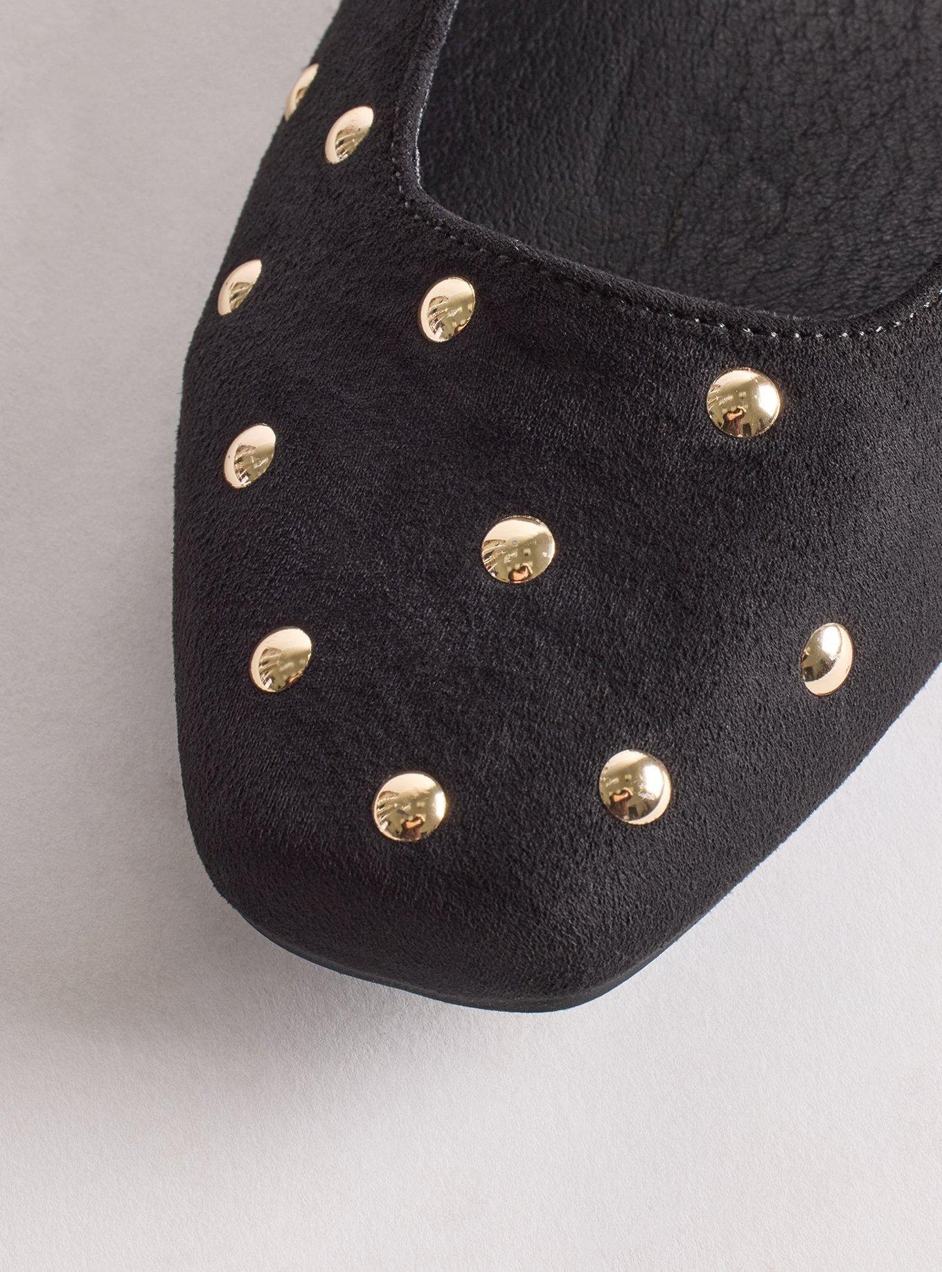 Studded Mary Jane Ballet Flat (WW