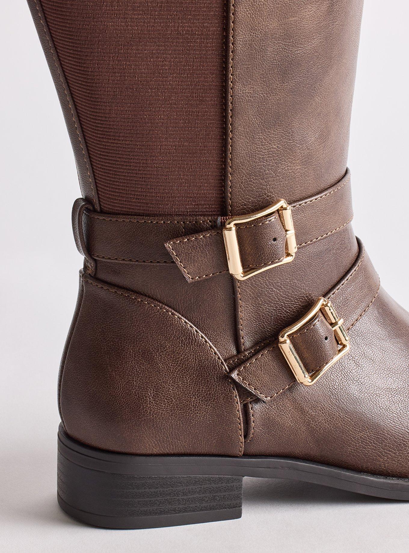 Buckle Knee Boot (WW