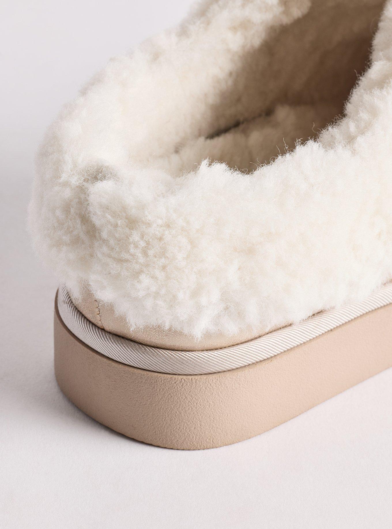 Plus Size Slip-On Cozy Clog (WW), GOLD, alternate