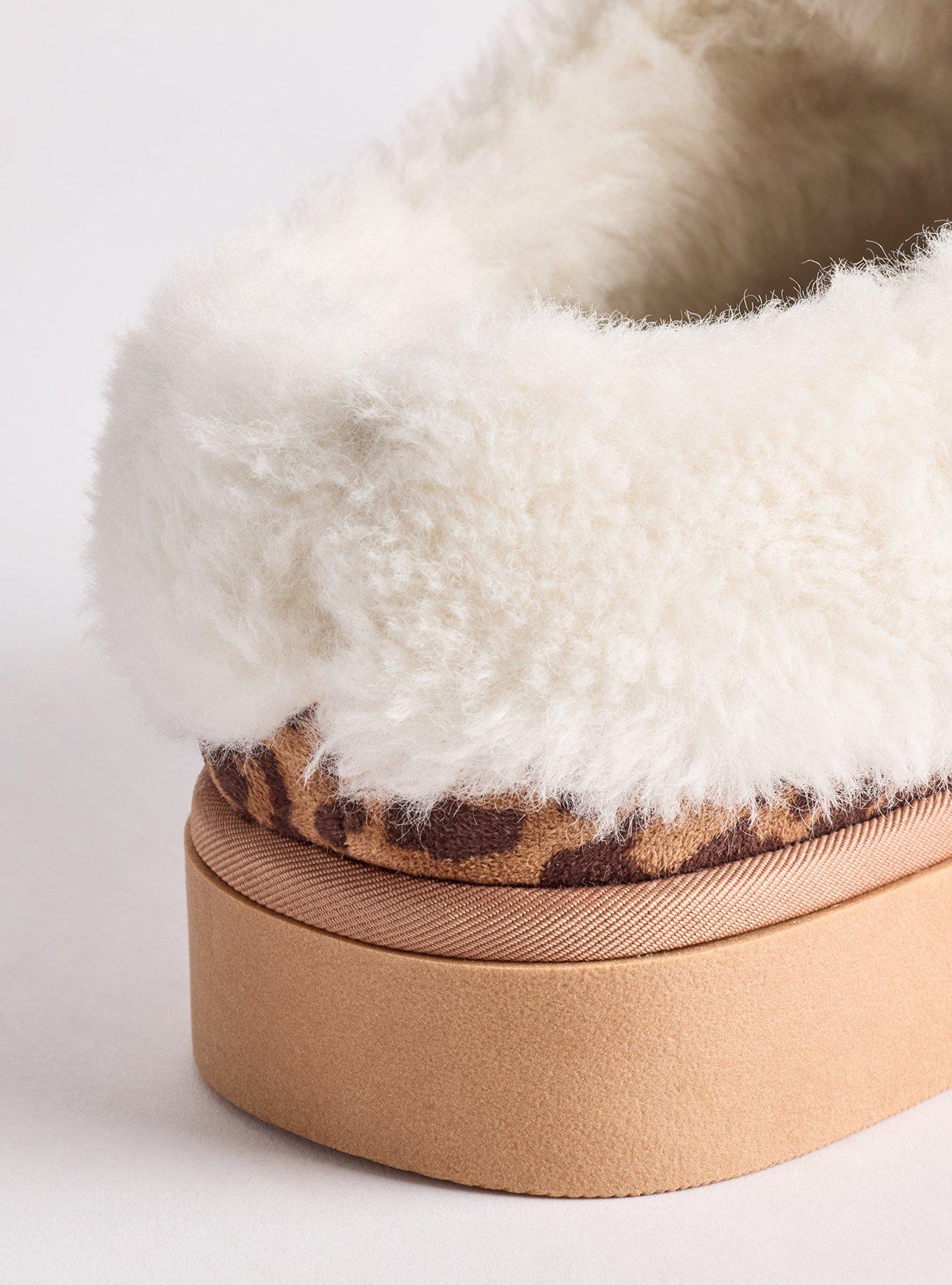 Slip On Cozy Clog (WW), LEOPARD, alternate