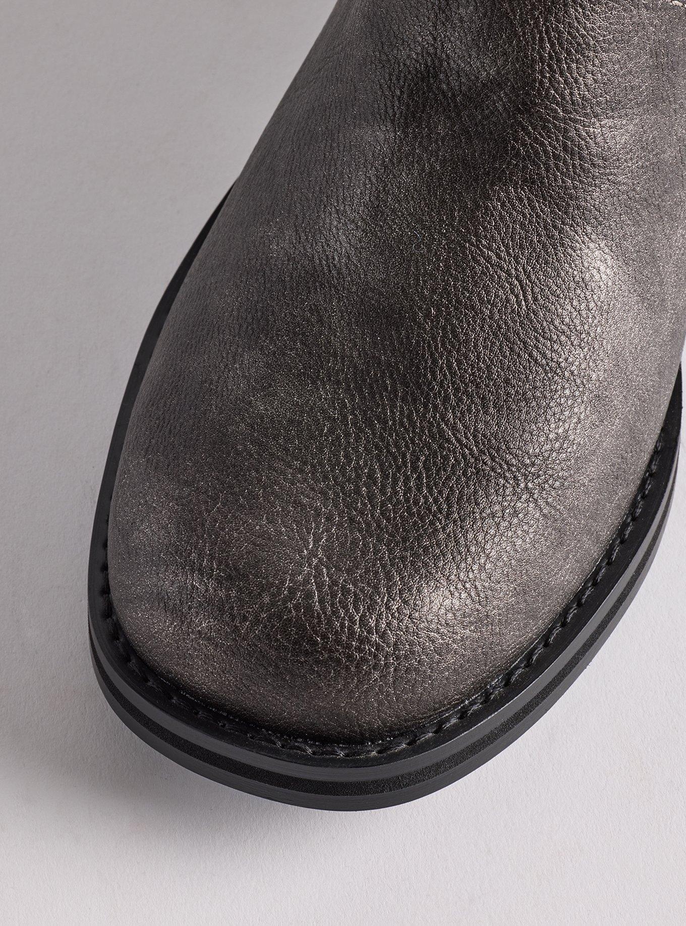 Knee-High Block Heel Boot (WW), SILVER, alternate