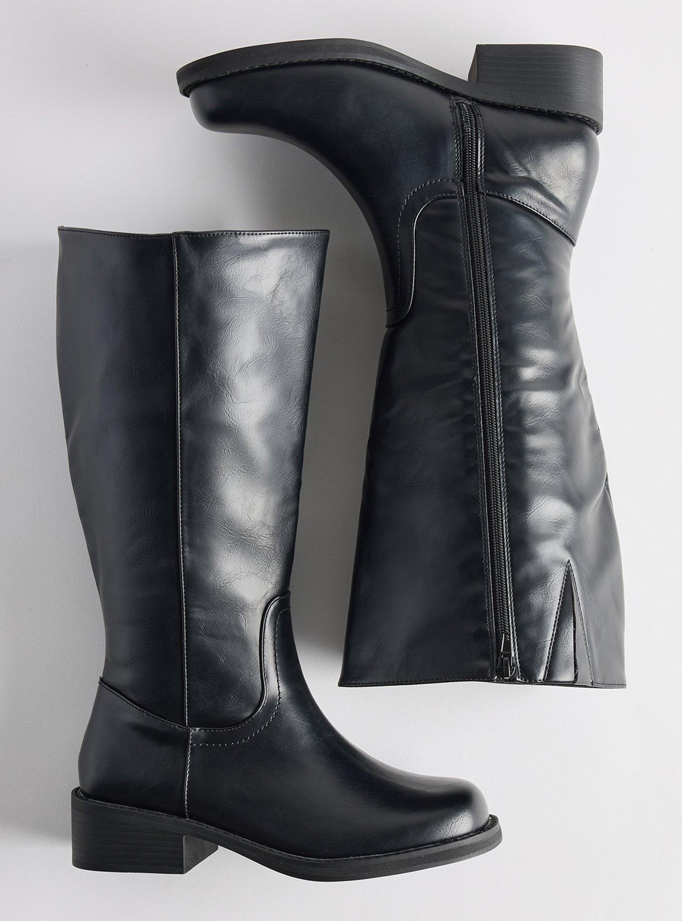 Plus Size - Knee-High Block Heel Boot (WW) - Torrid