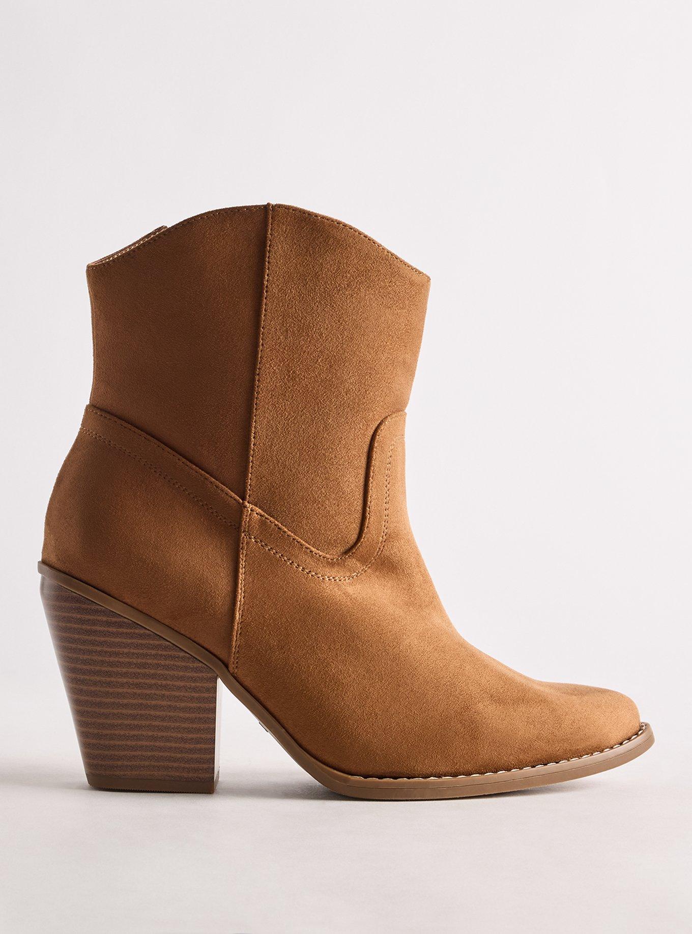 Western Heel Bootie (WW), TAN, alternate