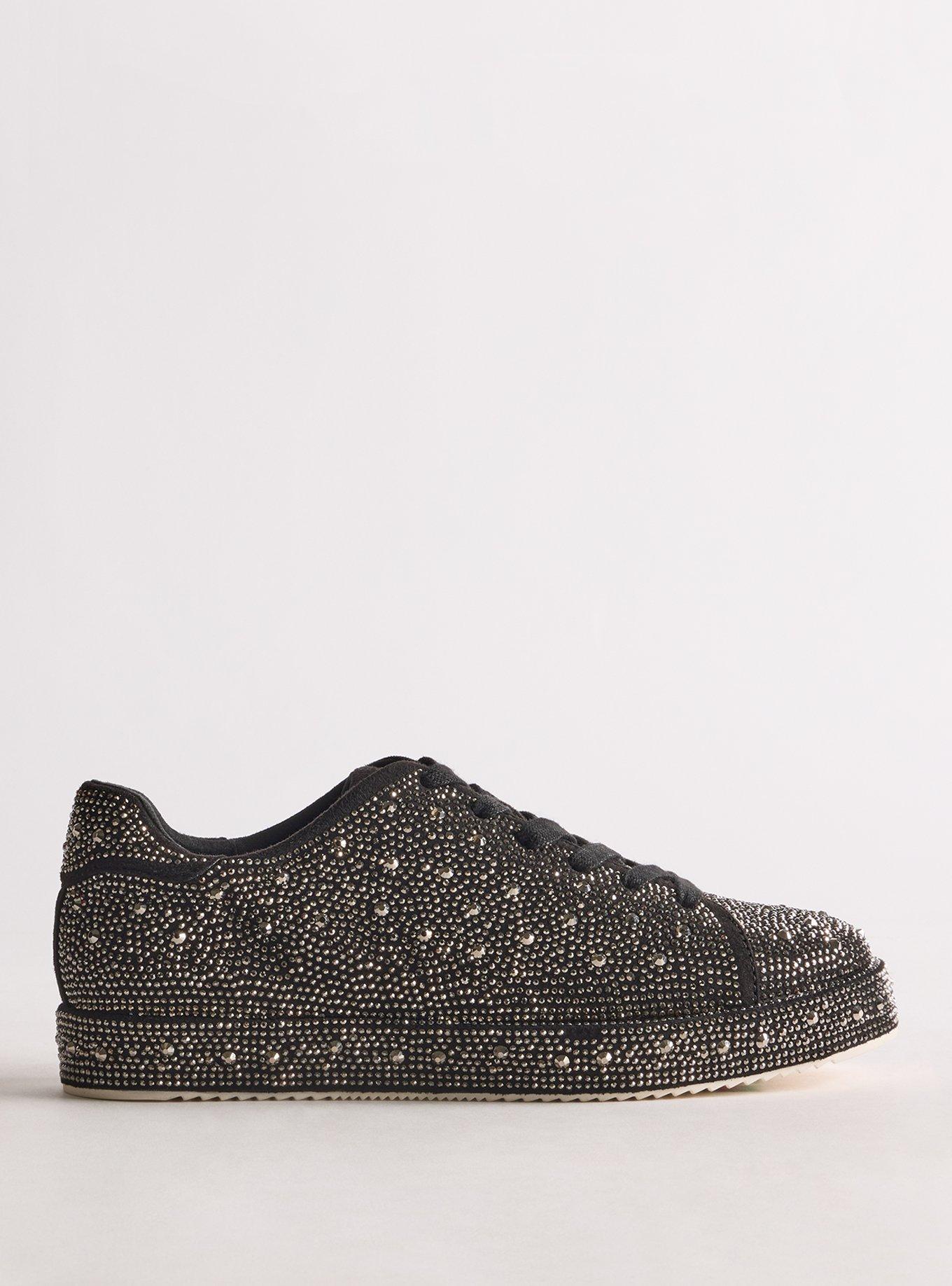 Embellished Sneaker (WW), BLACK, alternate