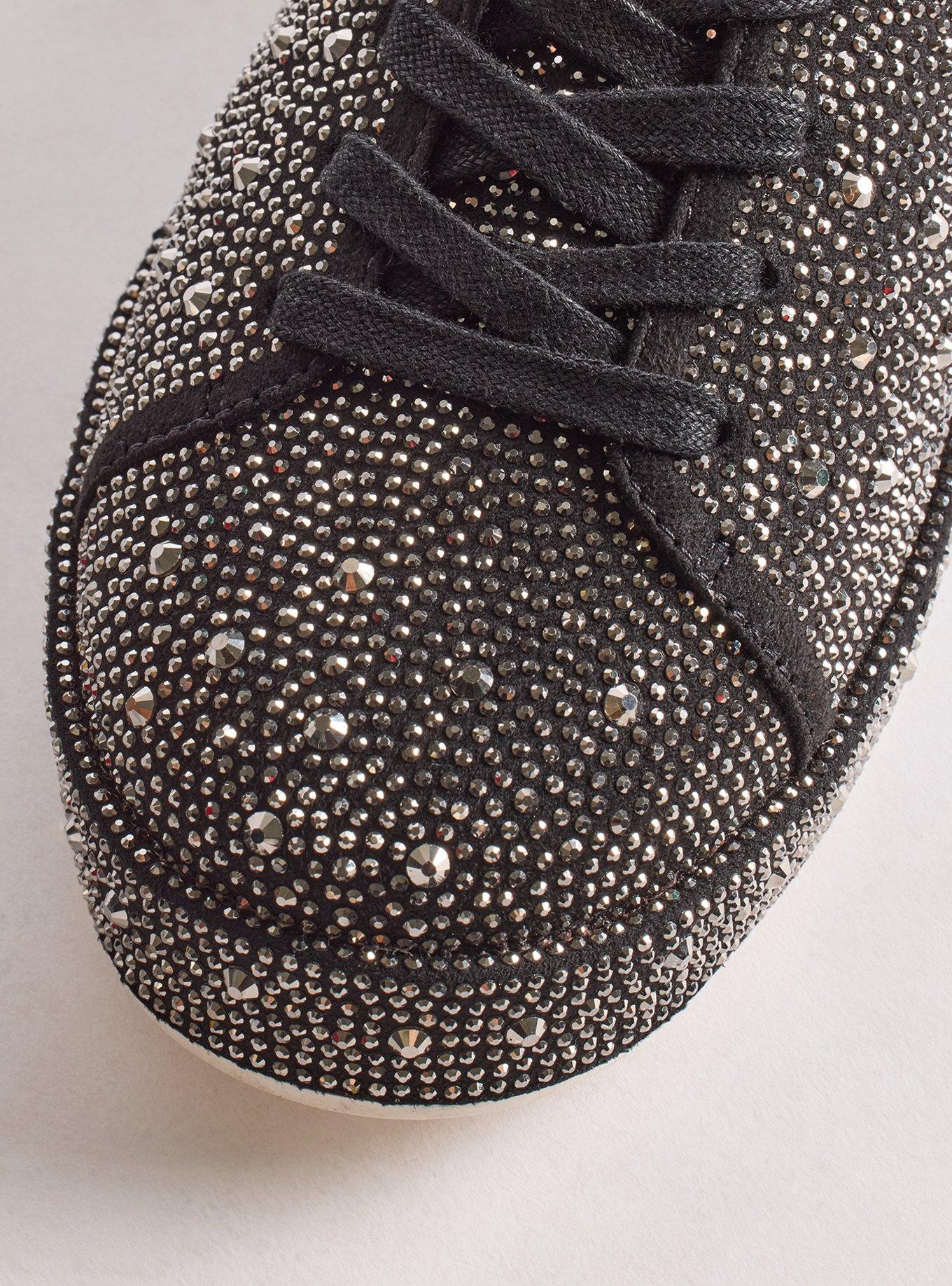 Embellished Sneaker (WW), BLACK, alternate