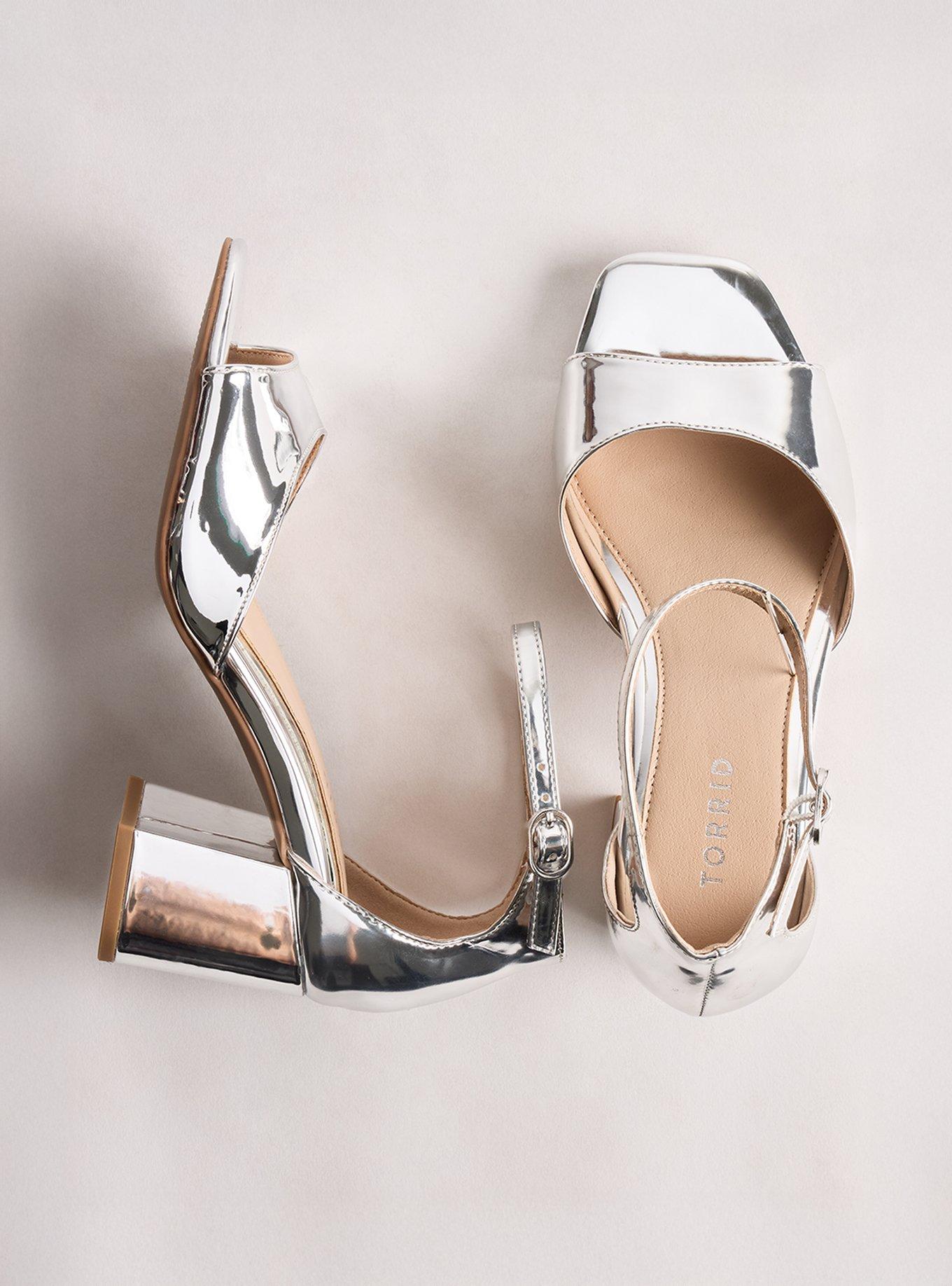 Ankle Strap Block Heel (WW