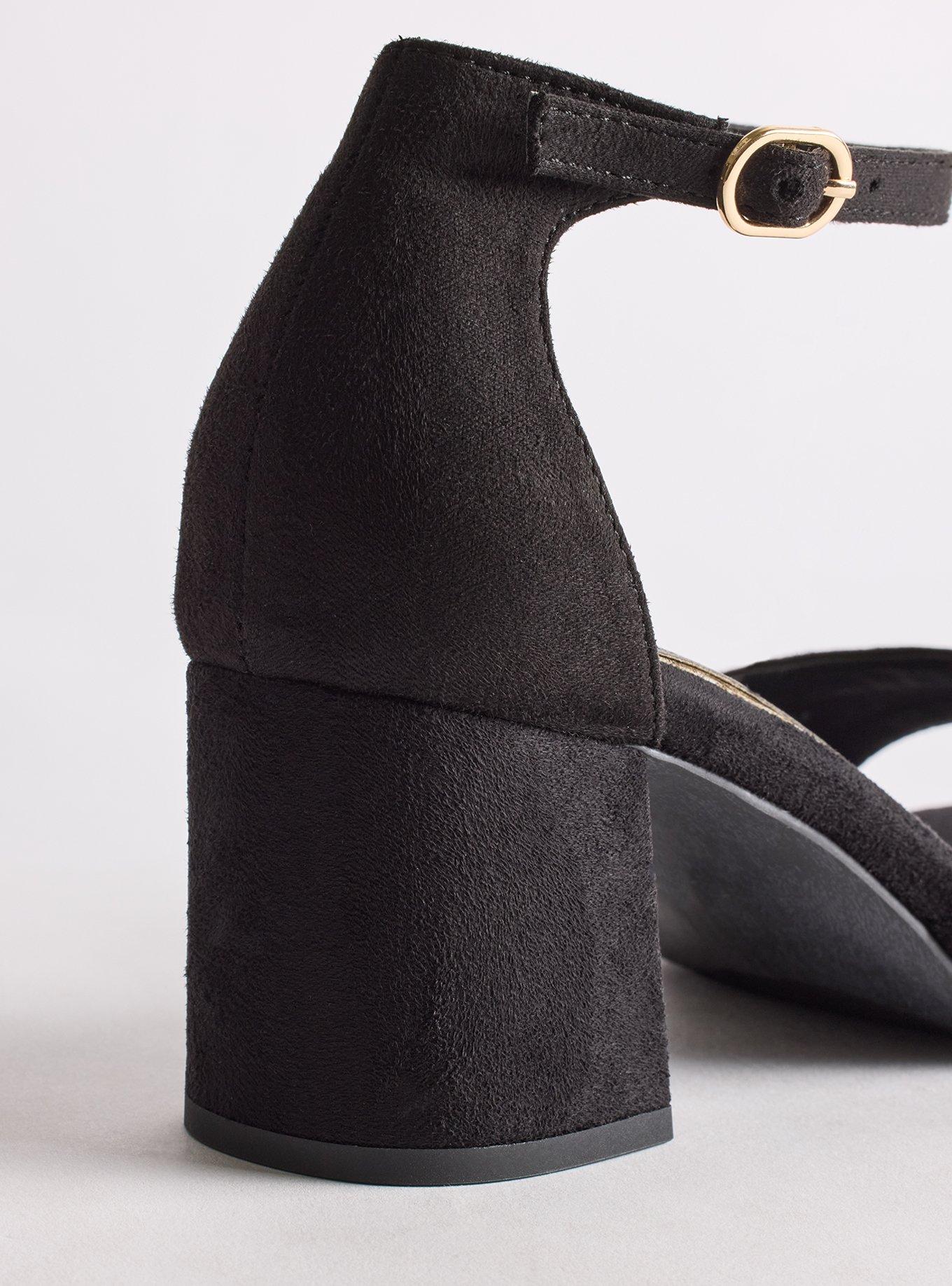 Ankle Strap Block Heel (WW)