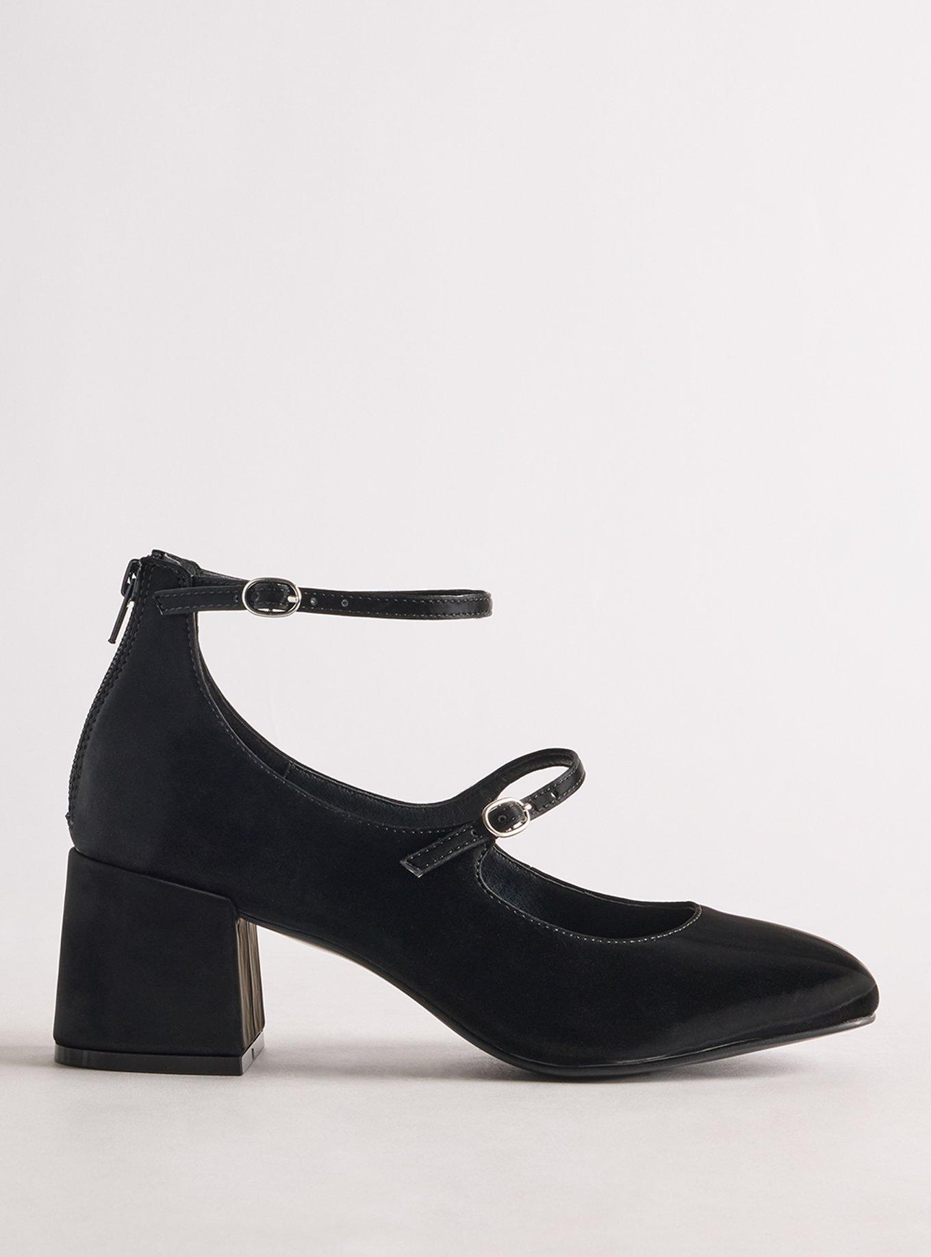 Mary Jane Block Heel (WW)