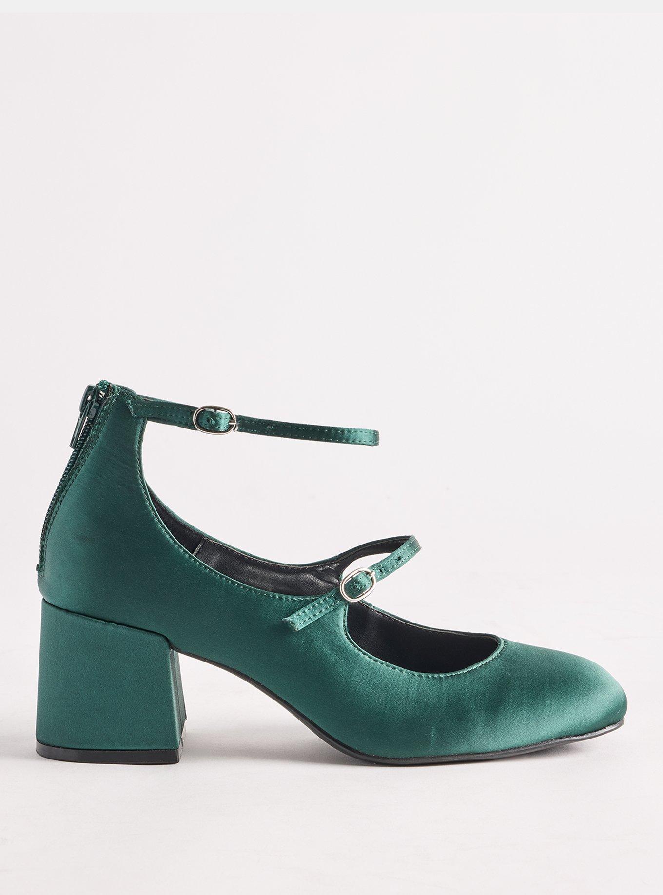 Mary Jane Block Heel (WW), BOTANICAL GARDEN, alternate
