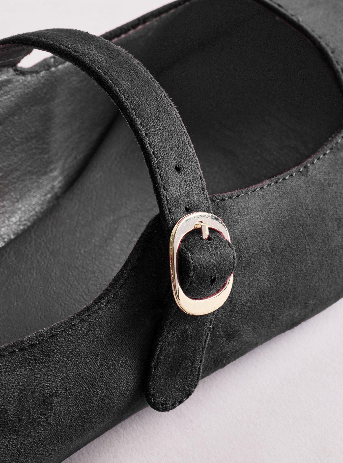 Mary Jane Ballet Flat (WW), BLACK, alternate