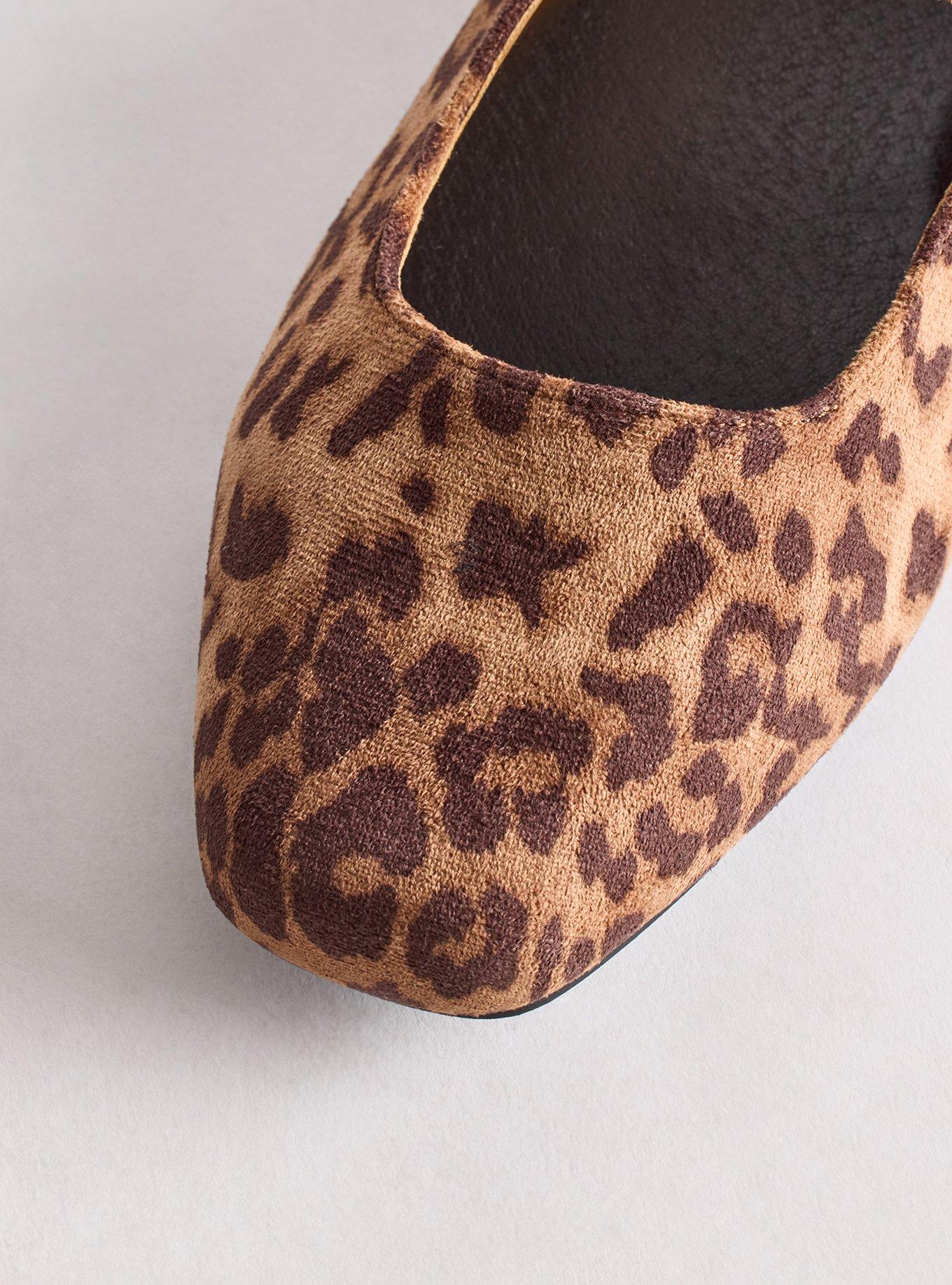 Mary Jane Ballet Flat (WW), LEOPARD, alternate