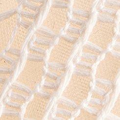 Mary Jane Ballet Flat (WW), WHITE CROCHET, swatch