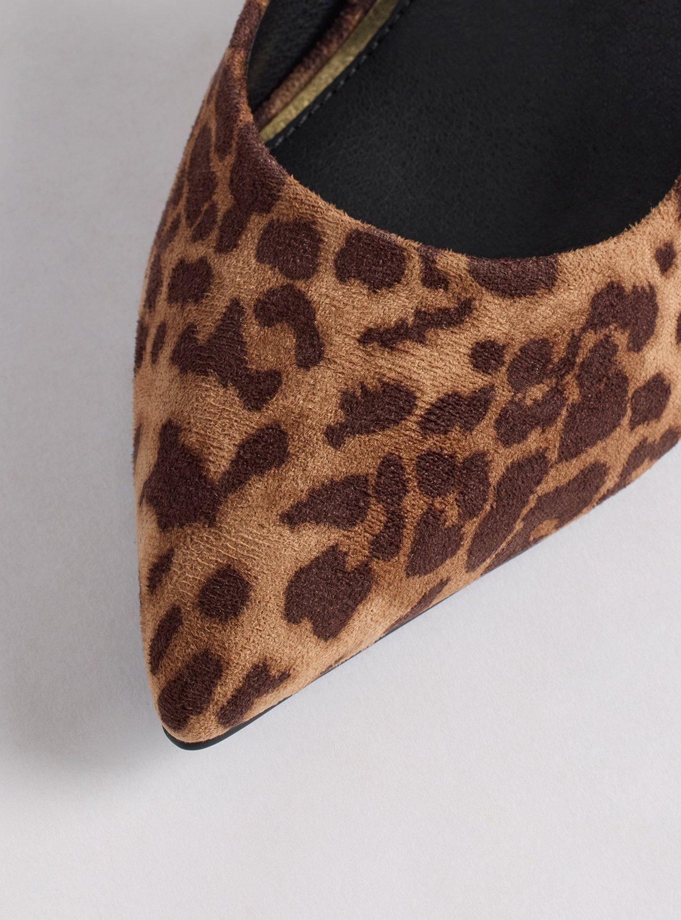 Slingback Kitten Heel (WW), LEOPARD, alternate