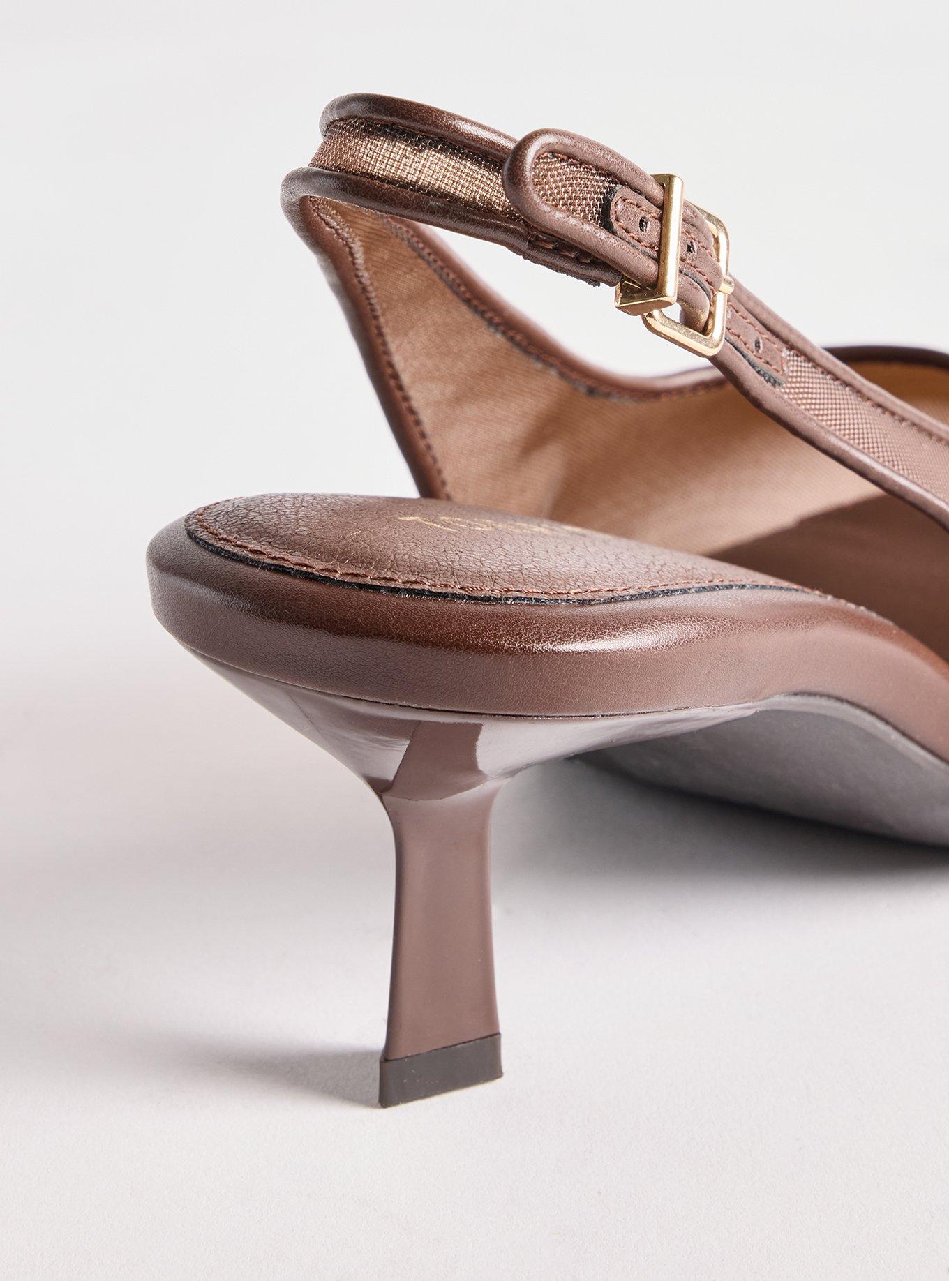 Slingback Kitten Heel (WW)