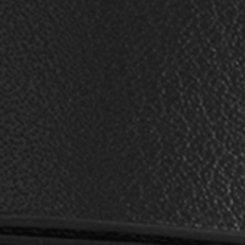 Tailored Oval Skinny Belt, BLACK, swatch