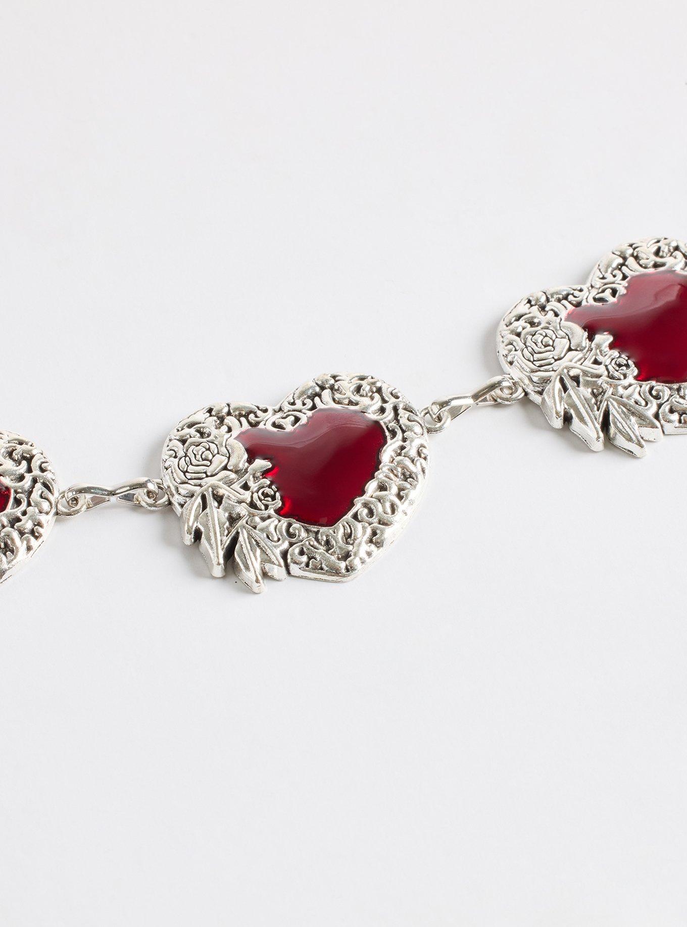 Bleeding Heart Chain Belt