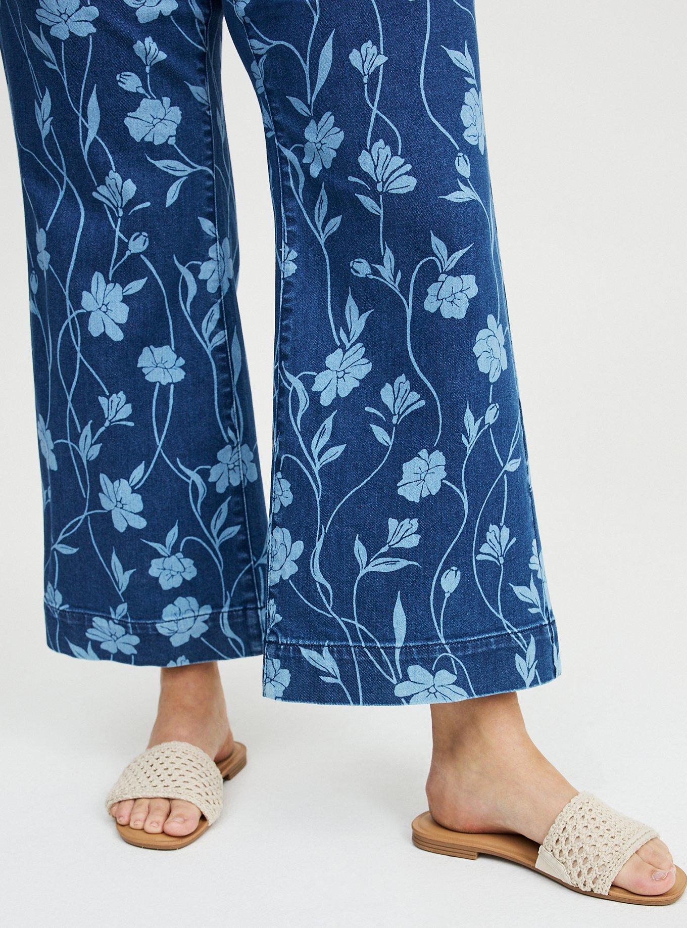 Belle Isle Ankle Flare Jean, AQUINNAH, alternate