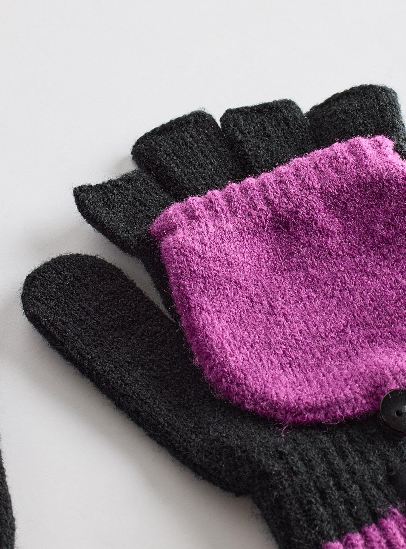 Nightmare Before Christmas Fingerless Gloves