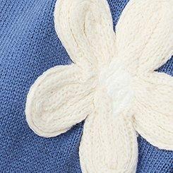 Daisy Open Front Cardigan, BLUE HORIZON, swatch