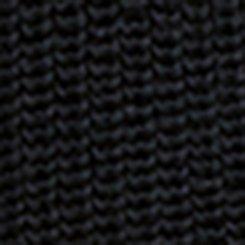 Belle Isle Ruffle Neck Sweater, DEEP BLACK, swatch