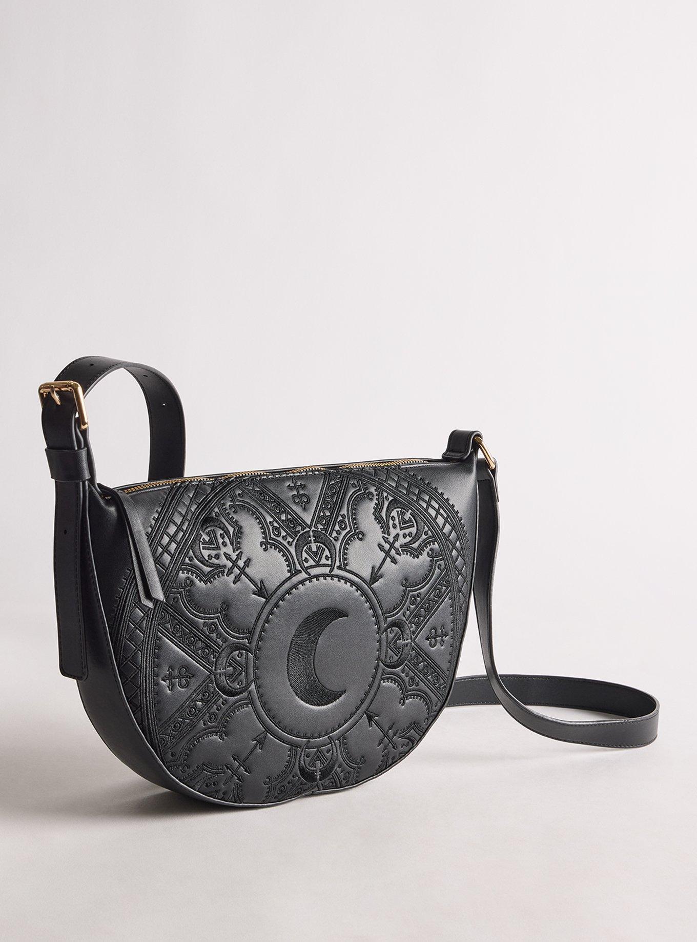 Celestial Half Moon Crossbody Bag, , hi-res