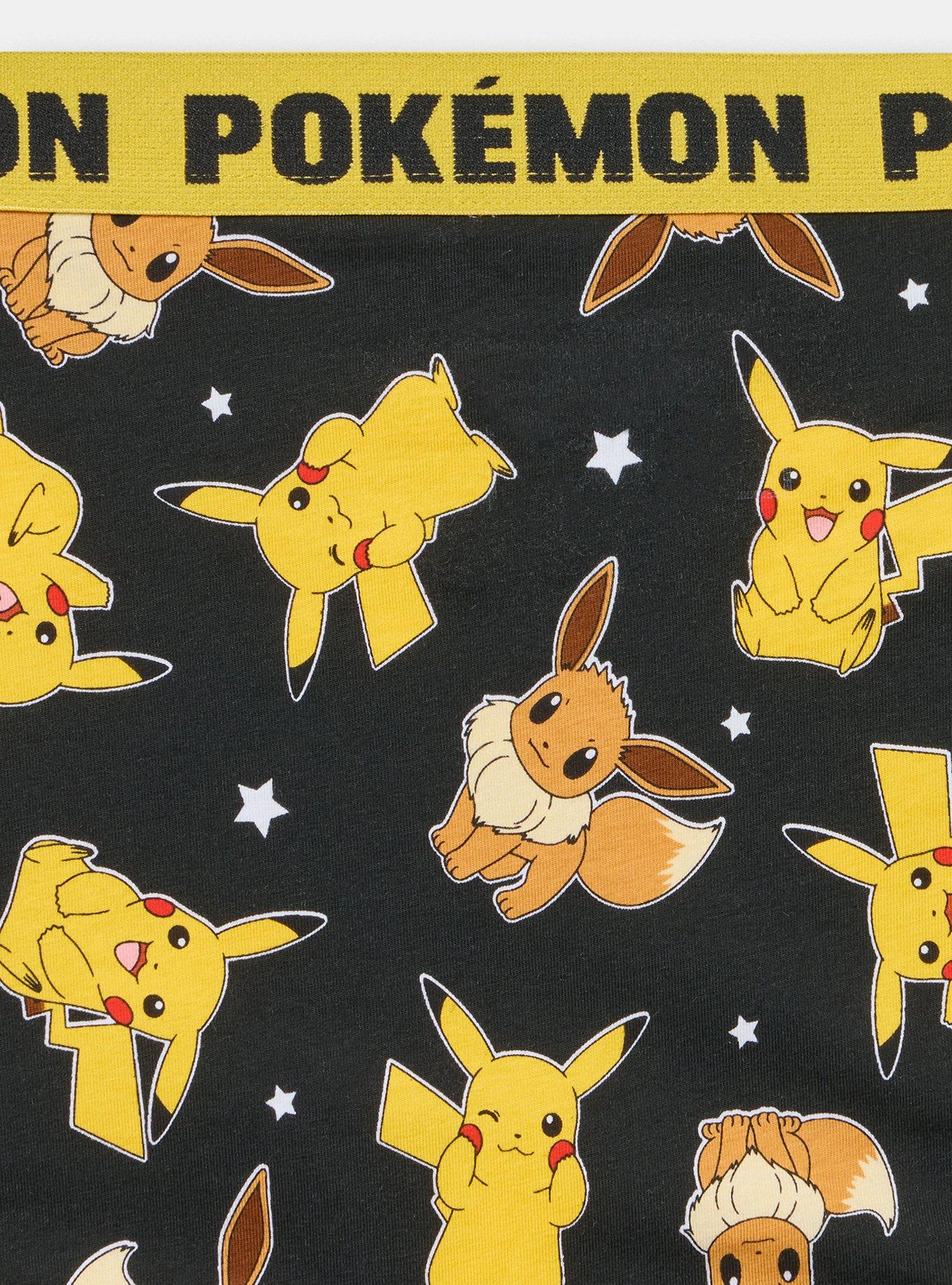 Pokemon Mid-Rise Cotton Brief Panty, MULTI, alternate