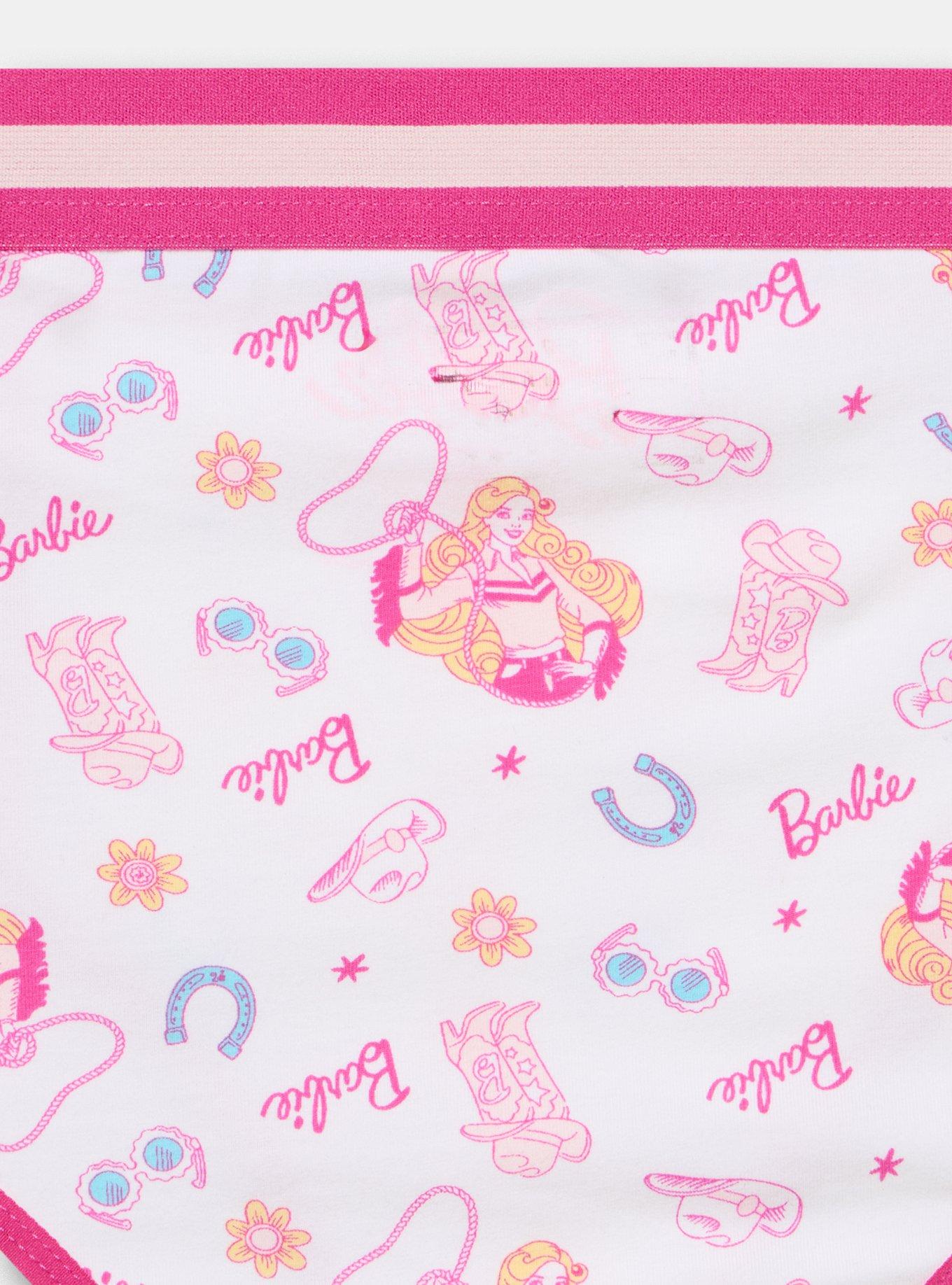 Barbie Mid-Rise Cotton Cheeky Panty, MULTI, alternate
