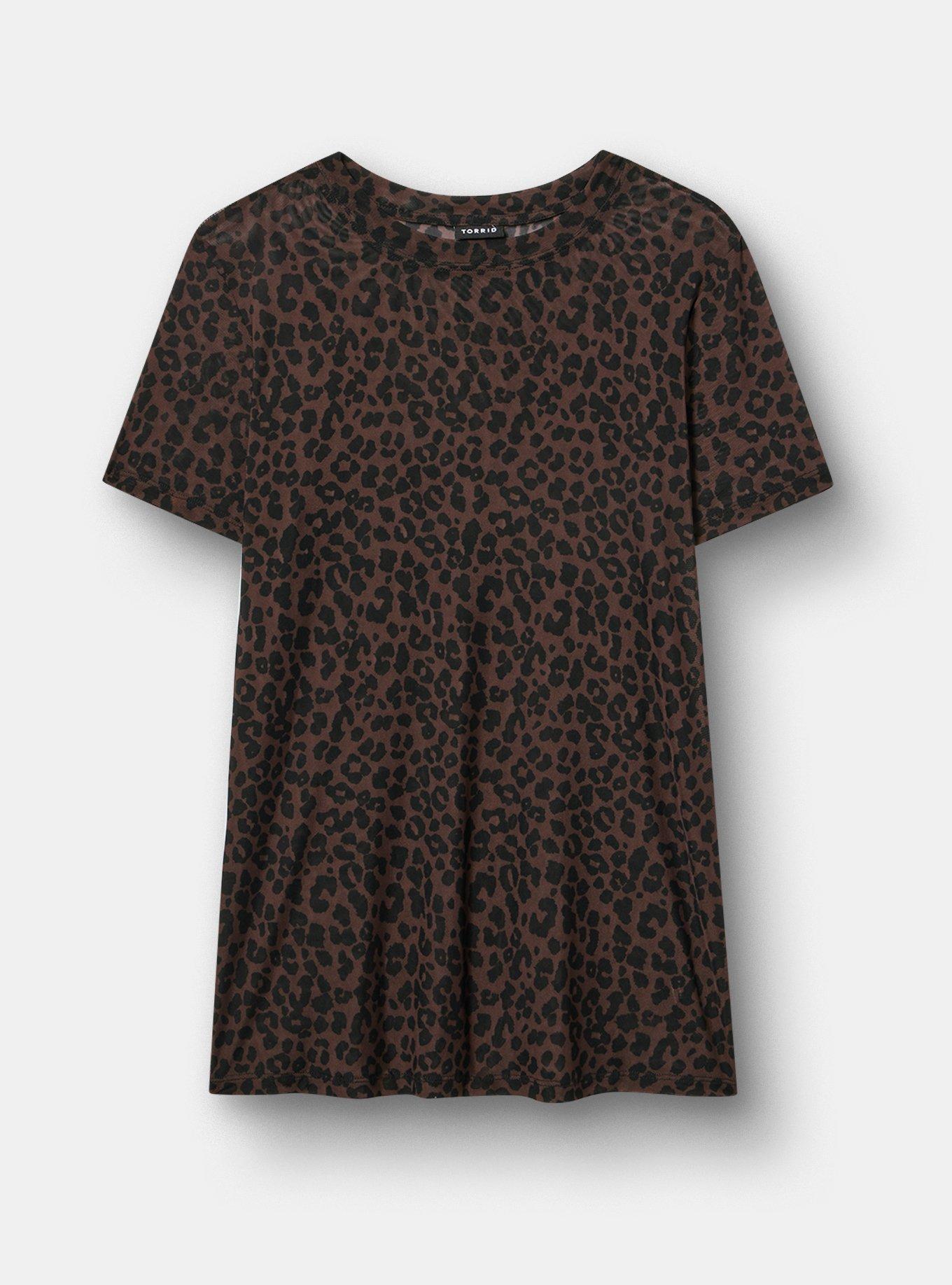 Mesh Layering Tee, REAL DEAL LEO BROWN, hi-res