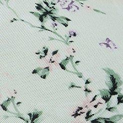 Mesh Layering Tee, CRAWLING FLORAL MINT, swatch