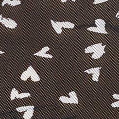 Mesh Layering Tee, LONELY HEARTS BLACK, swatch