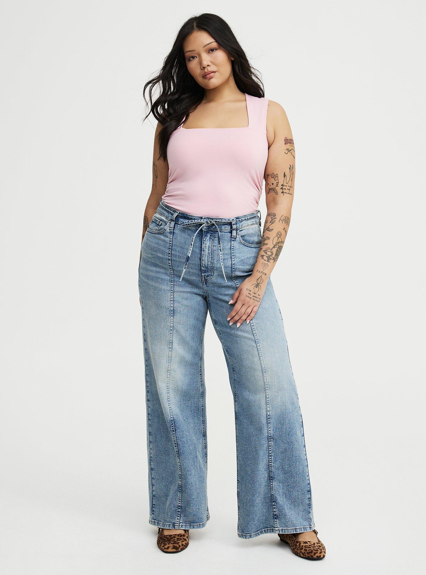 Foxy Ruched Square Tank, BLEACHED MAUVE, alternate