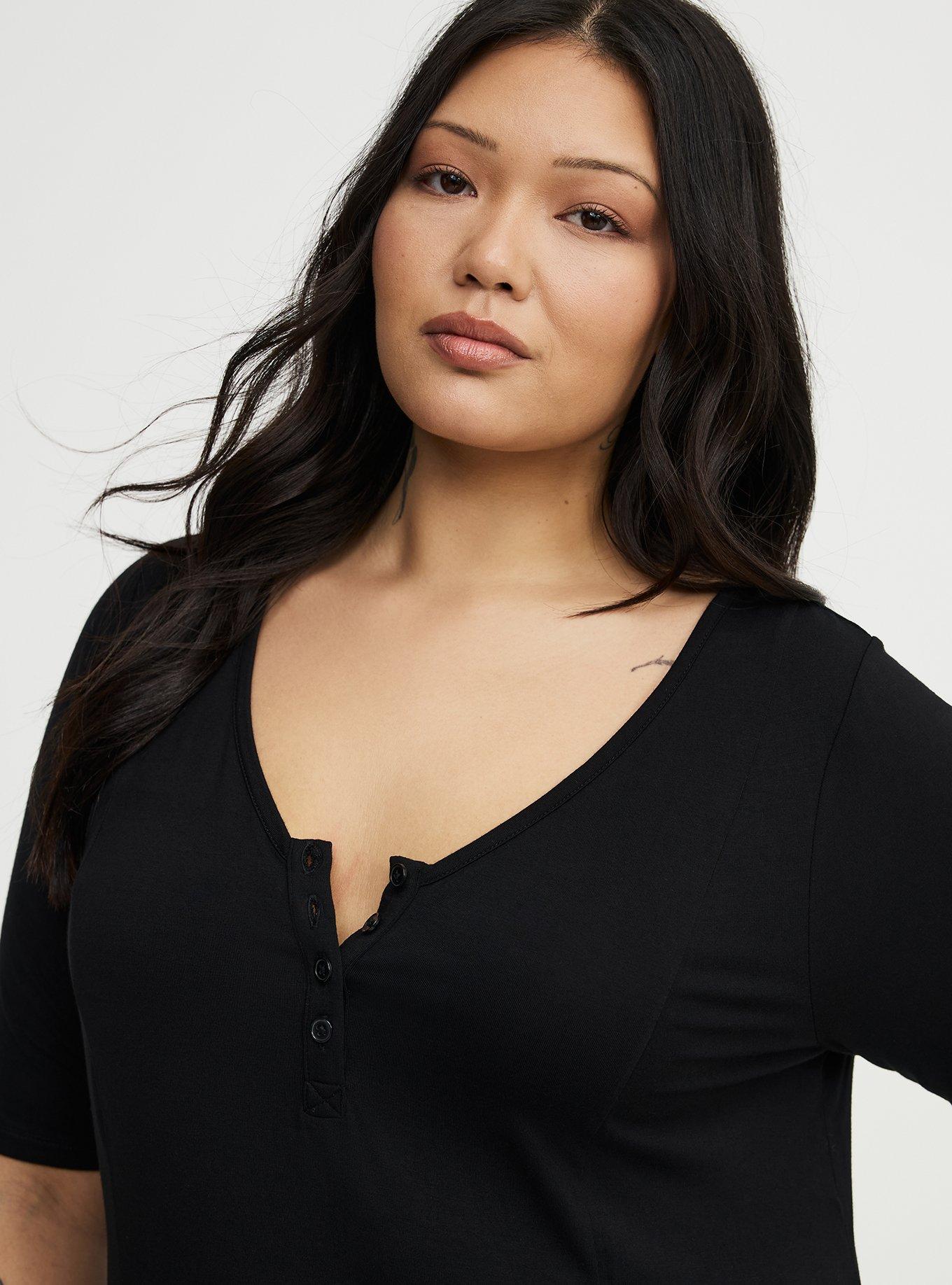 Super Soft V-Neck Fit & Flare Tunic