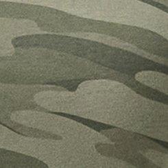 Printed Girlfriend Heritage Jersey V-Neck Tee, BRUSHED CAMO DUSTY OLIVE, swatch
