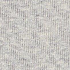 Cotton Rib Mid-Rise Brief Panty, LIGHTEST HEATHER GREY, swatch