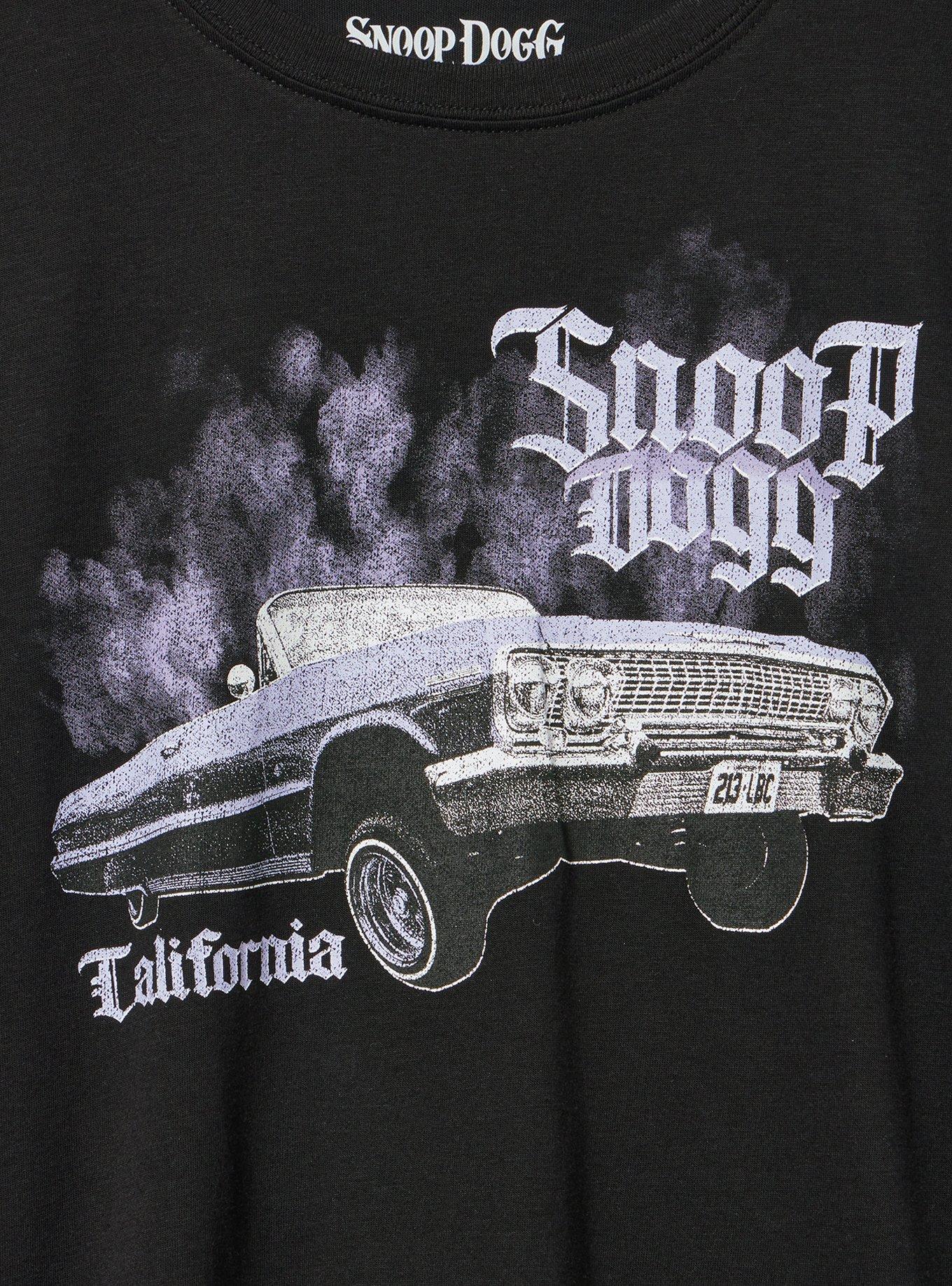 Snoop Dogg Classic Cotton Jersey Tee, SNOOP DOGG CALIFORNIA DEEP BLACK, alternate