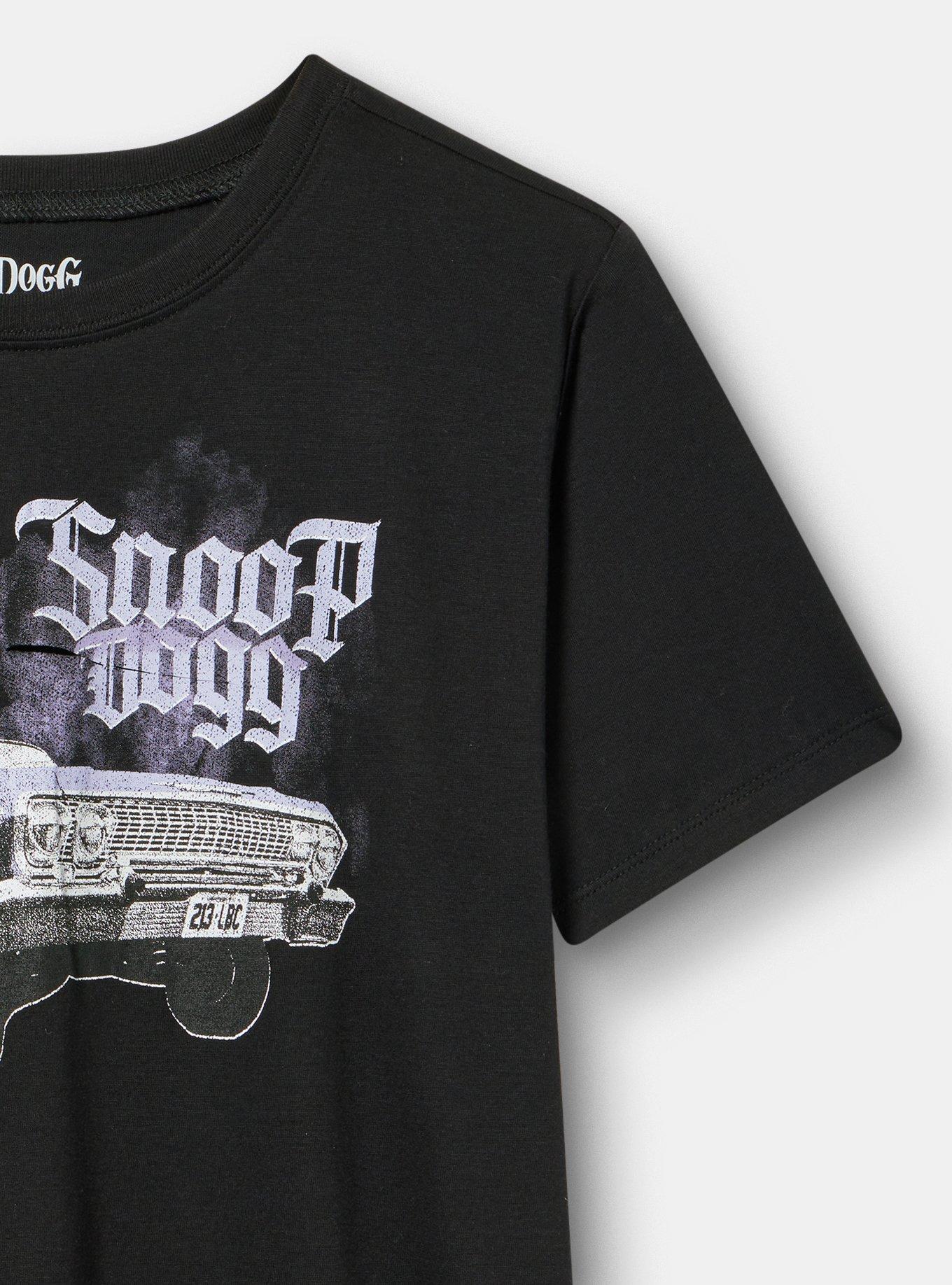 Snoop Dogg Classic Cotton Jersey Tee, SNOOP DOGG CALIFORNIA DEEP BLACK, alternate