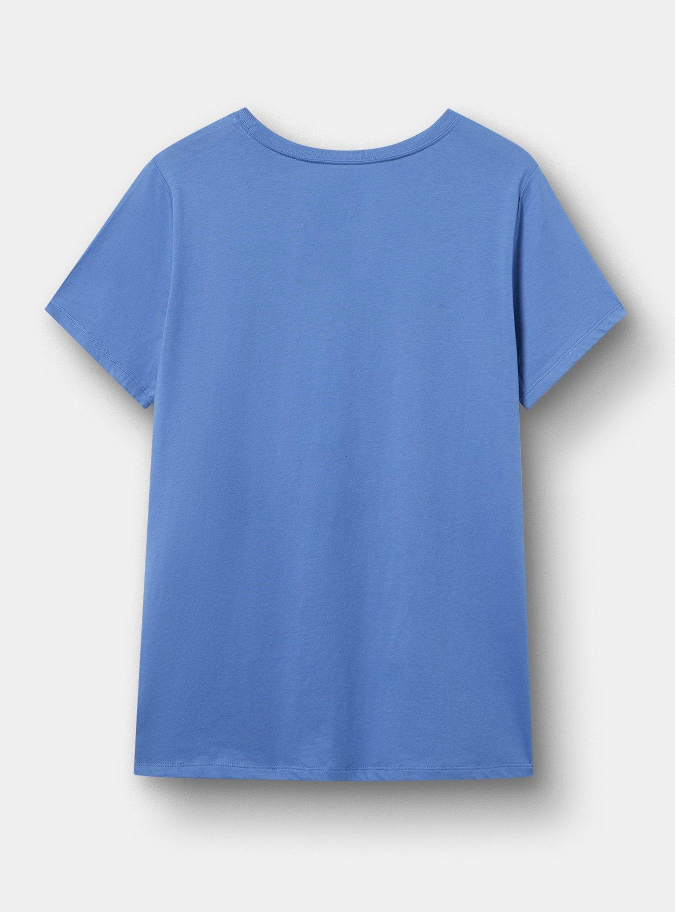 Disney Princess Classic Cotton Crew Tee, CINDERELLA BLUE HORIZON, alternate