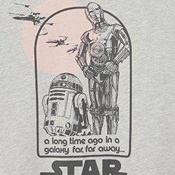 Disney Star Wars Cotton Jersey Varsity Tee, STAR WARS LIGHTEST HEATHER GREY, swatch