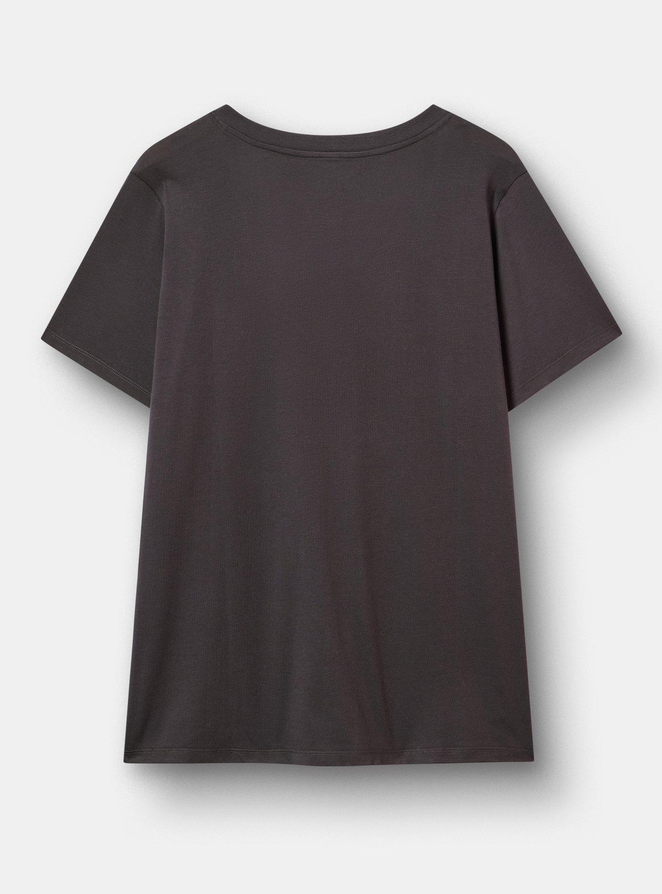 Aerosmith Classic Cotton Jersey V-Neck Tee, AEROSMITH ROCK TOUR OBSIDIAN, alternate